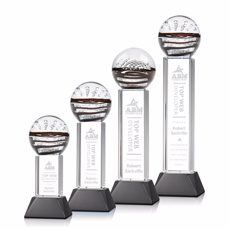 Serenity Award on Stowe Base - Black