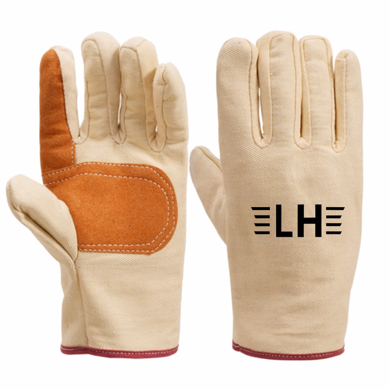 Double Layer Thickening Canvas Work Gloves
