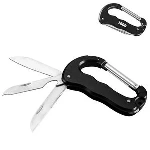Multi Function Carabiner Knife With Bottle Opener 1