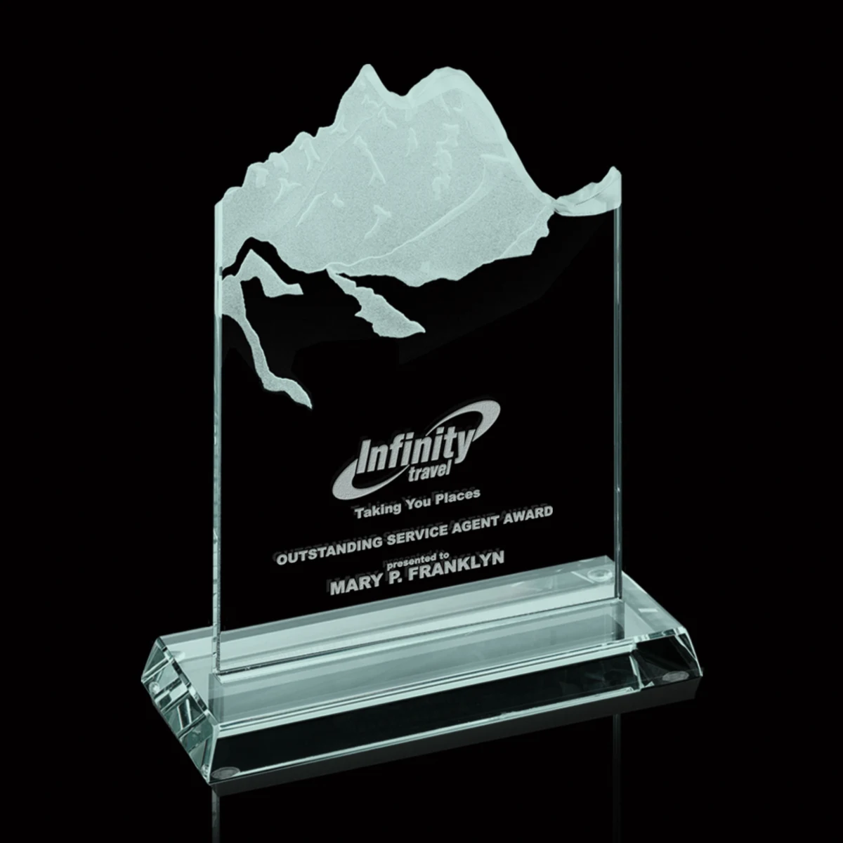 Sculpted Mountain Award - Jade 1