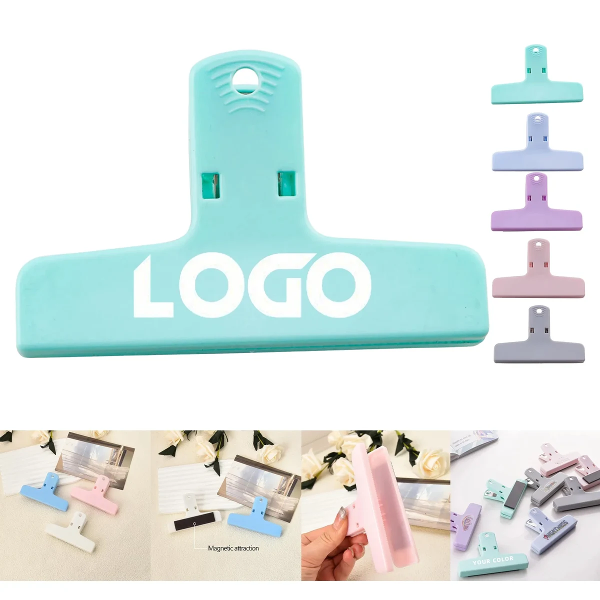 Magnetic Bull Paper Clips for Office 1