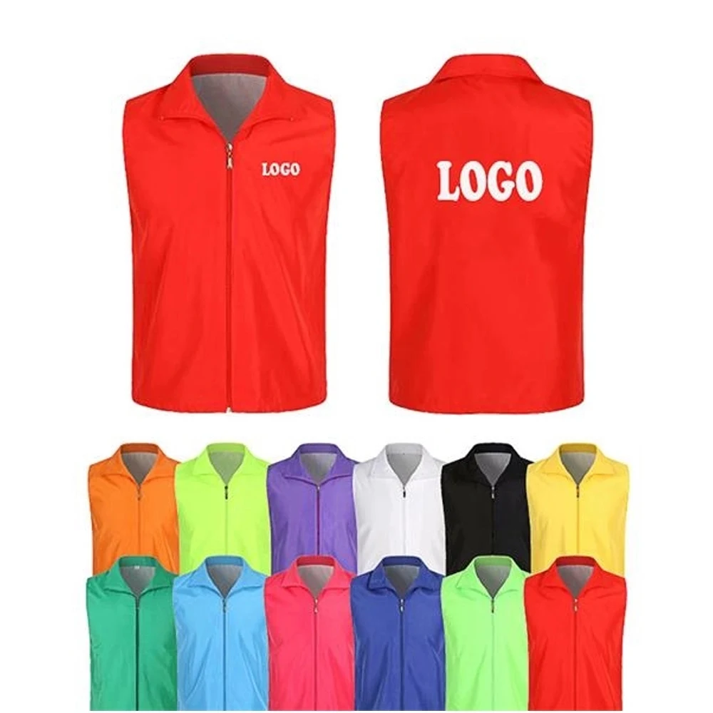 Advertising Volunteer Work Vest MOQ 2pcs 1