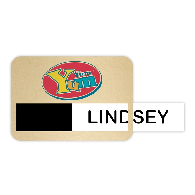 Aluminum Window Badges (2.25"X3.25") Rectangle 1