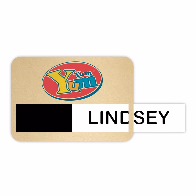 Aluminum Window Badges (2.25"X3.25") Rectangle