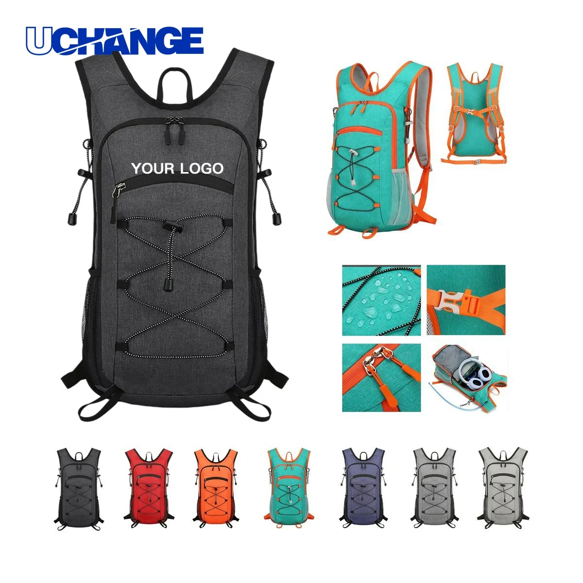 Travel Daypack Backpack Organizer Lightweight Splash Proof Design 1