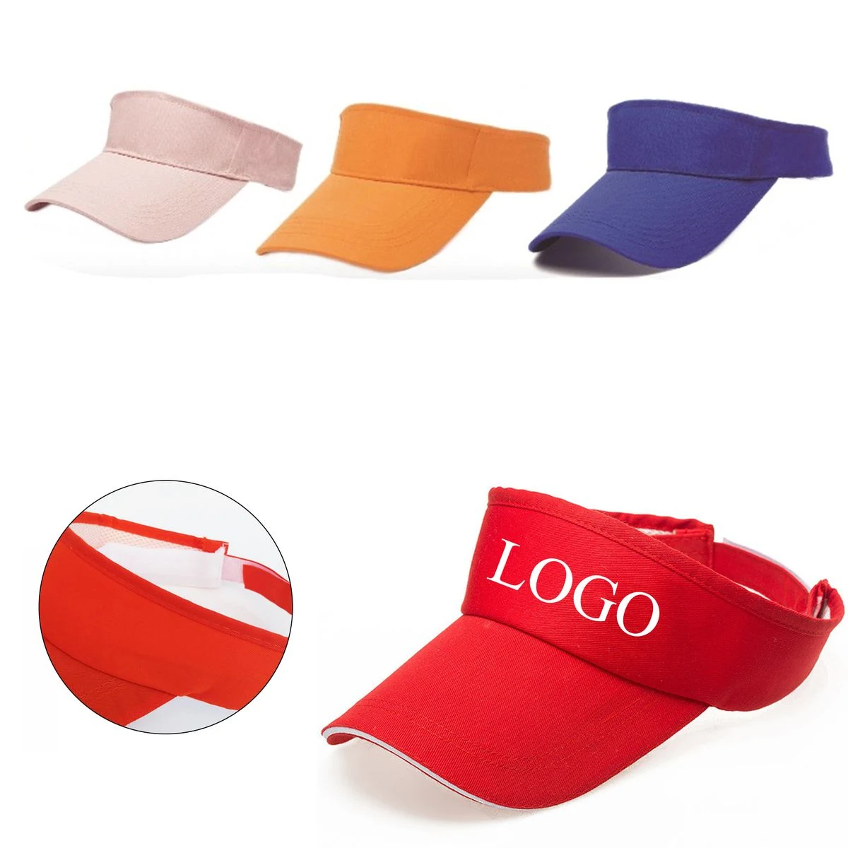 Lightweight Outdoor Blank Sun Visor Cap 1