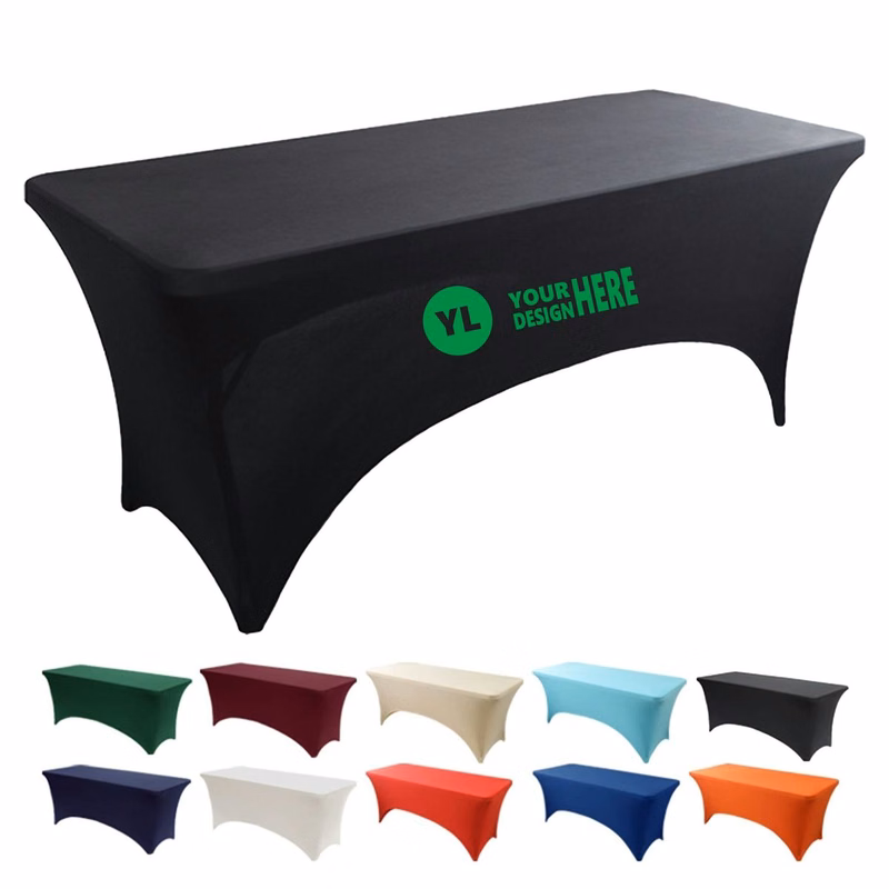 6 Ft Stretch Spandex Table Cover
