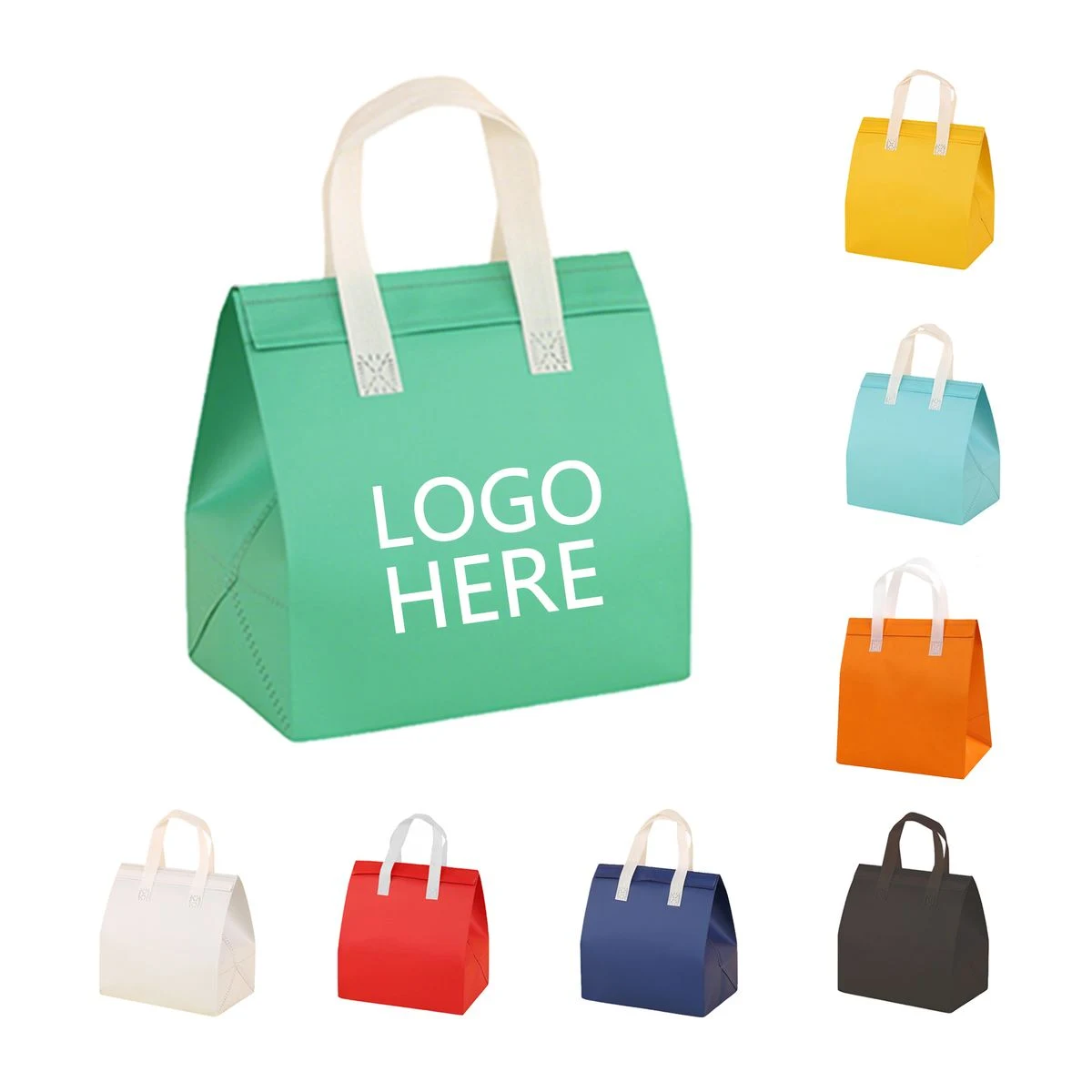 Thermal Foil Insulated Non Woven Reusable Tote Bag 1