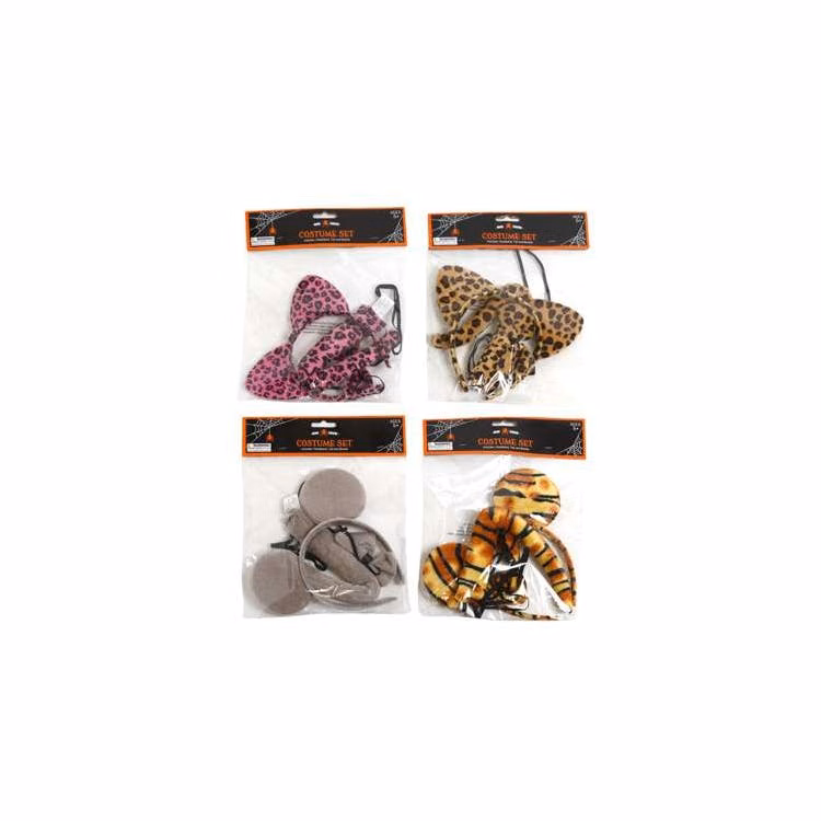 3-Piece Animal Halloween Costume Sets - Assorted