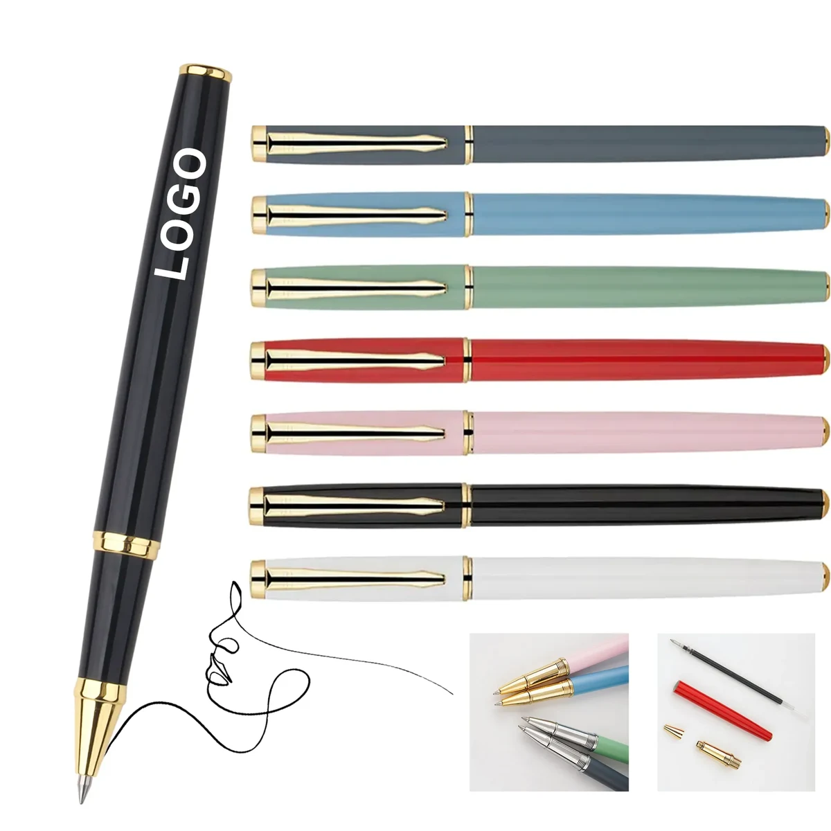 Professional Executive Office Metal Ballpoint Pen 1