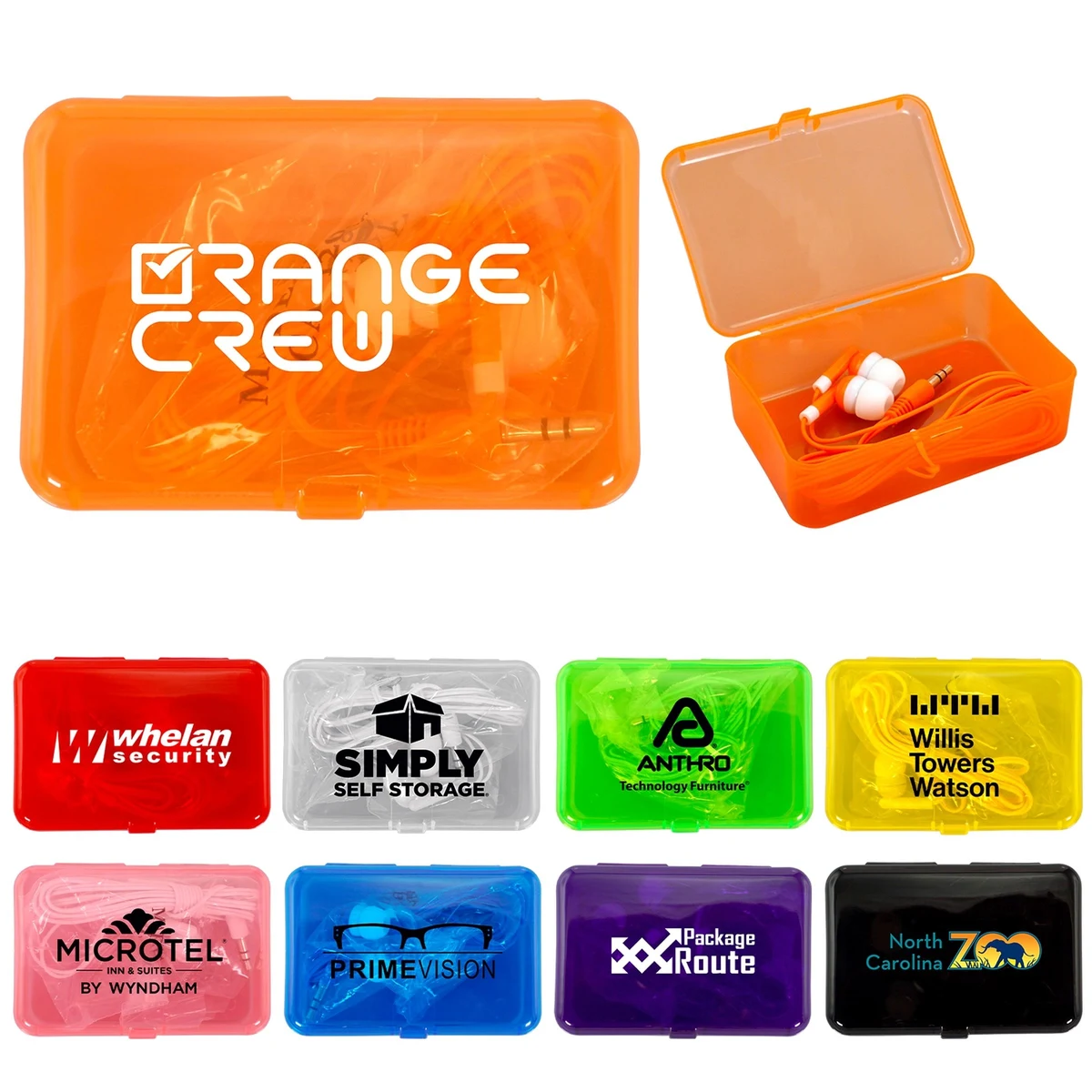 TECHIE BOX WITH EAR BUDS 1