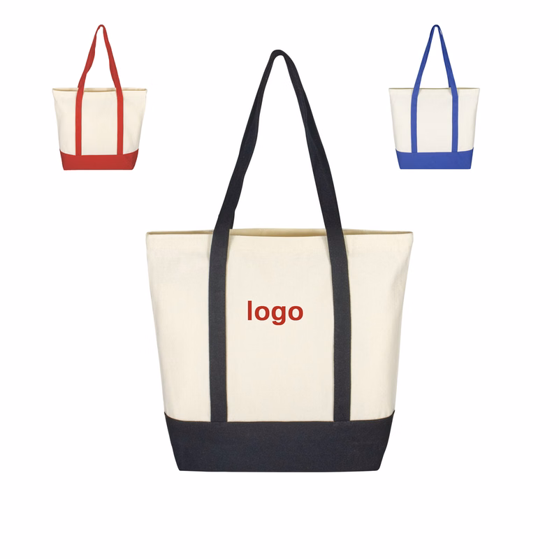 Heavy-Duty 12oz Cotton Canvas Shopping Bag