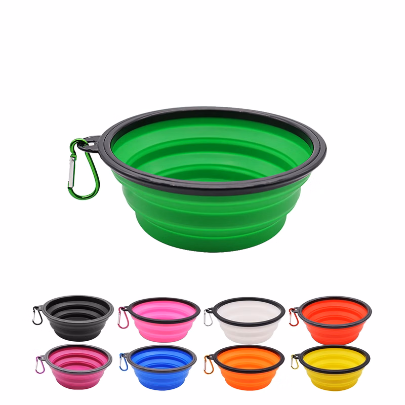 22 Oz Pet Outdoor Travel Feeding Bowl
