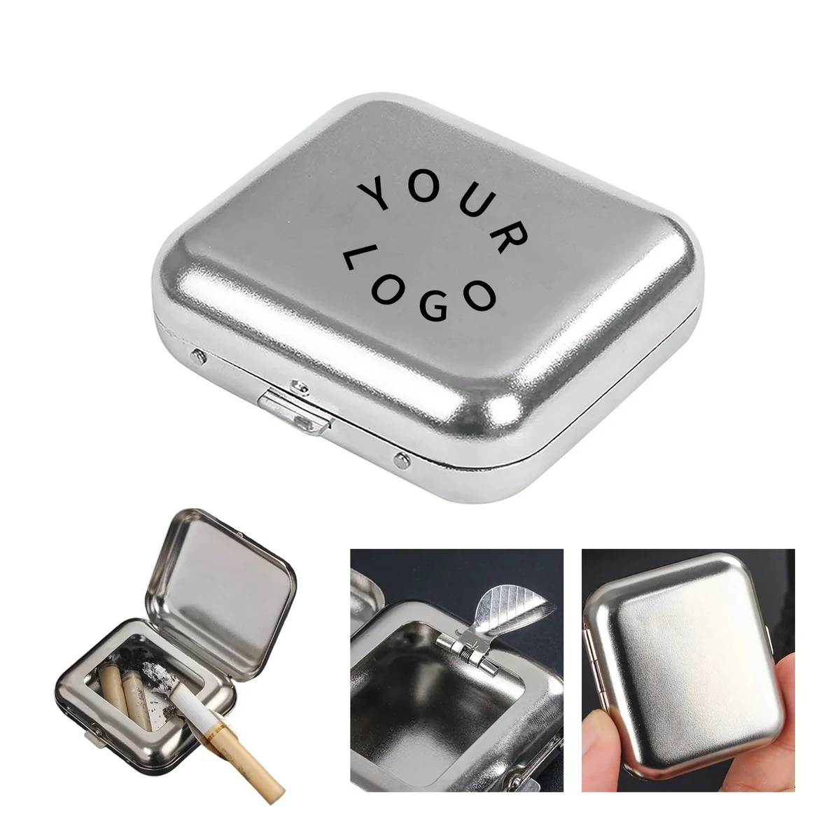 Portable Metal Pocket Ashtray 1