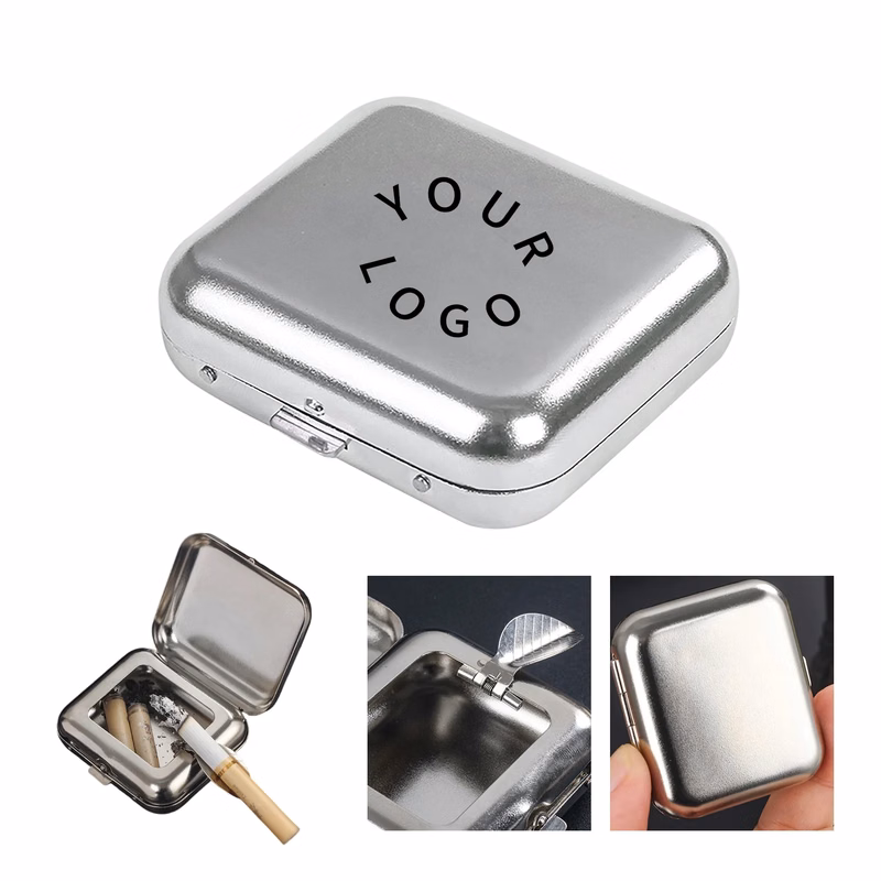 Portable Metal Pocket Ashtray