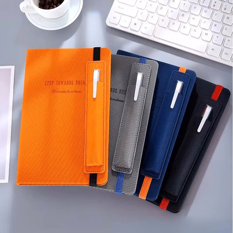 Custom Elastic Band Pen Slot A5 Notebook Gift Box Set