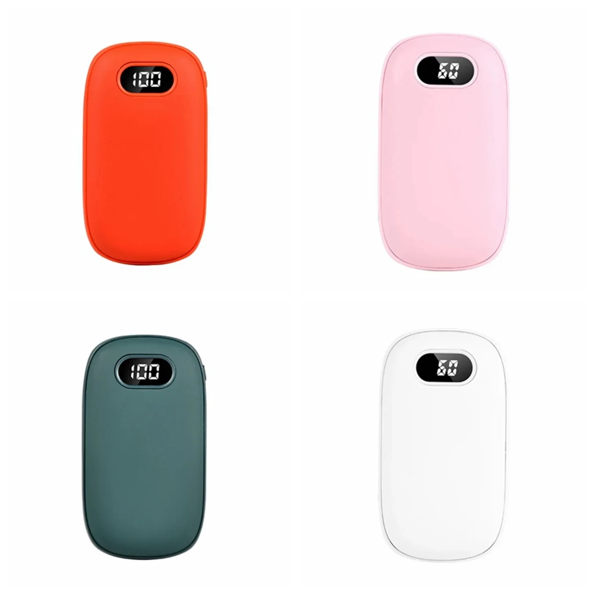4000 mAh Digital Display Hand Warmer Power Bank 1