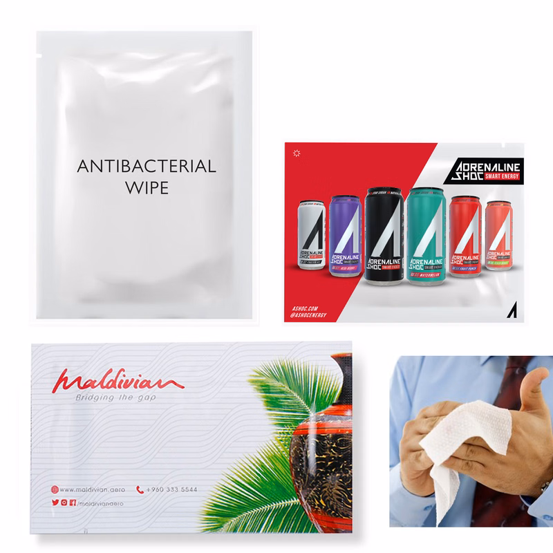 PureGuard Antibacterial Travel Wipes