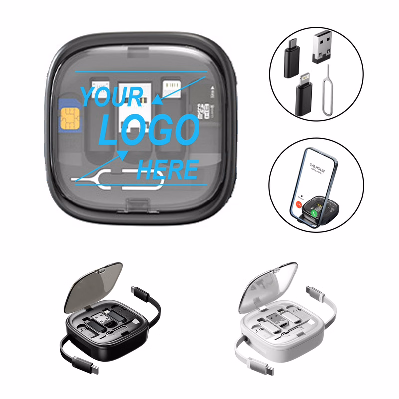 Retractable Data Cable Storage Box