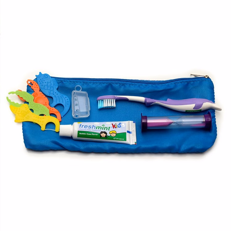 Children's Dental Essentials Kit - 9 Piece Assorted