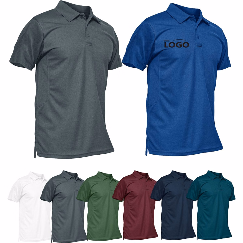 Summer Collarless Solid-color Short-sleeved Shirt