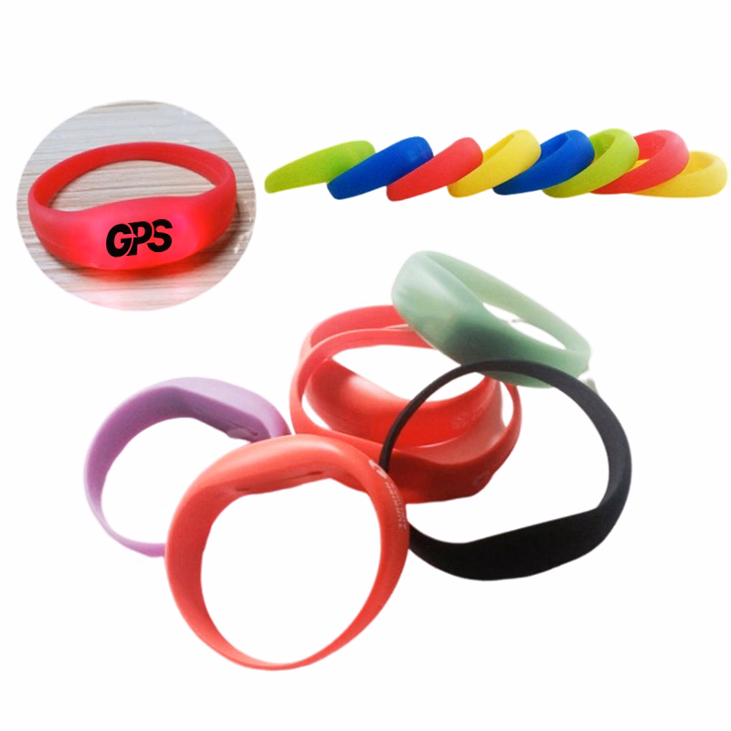 Voice-activated LED Silicone Wristband