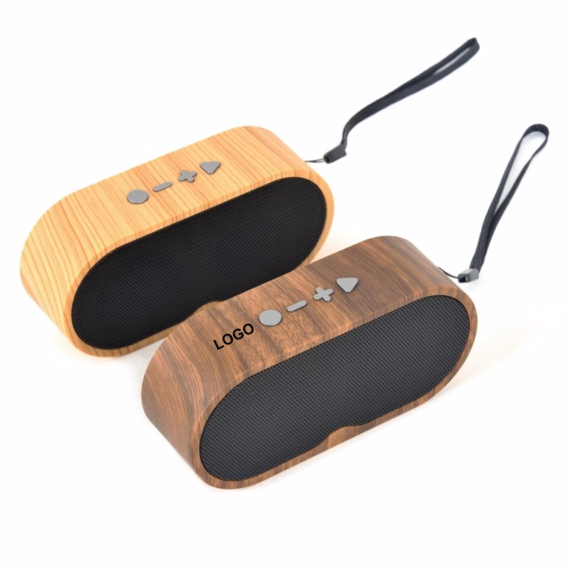 Wood Texture Wireless Speaker (direct import)