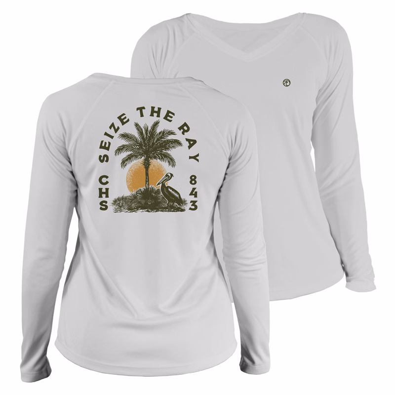 Vapor Apparel Women's Solar Long Sleeve V-Neck Shirt