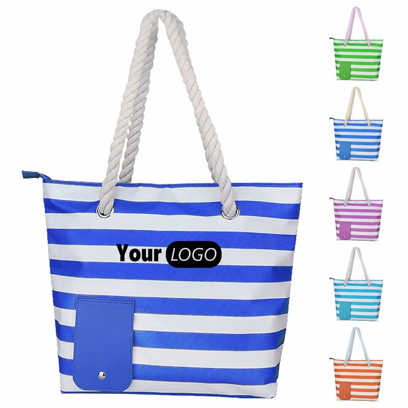 Oxford Portable Striped Picnic Bag