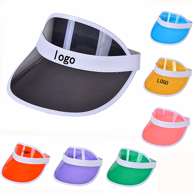 UV Protection Beach Sun Hat Clear Visor Sport Caps