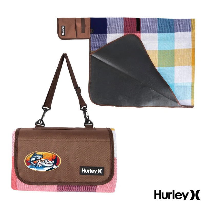 Hurley® Water Resistant Outdoor Packable Mat 1