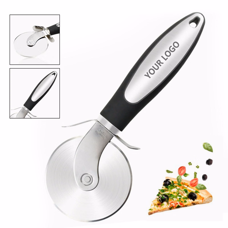Premium Super Sharp Pizza Cutter W/ Handle