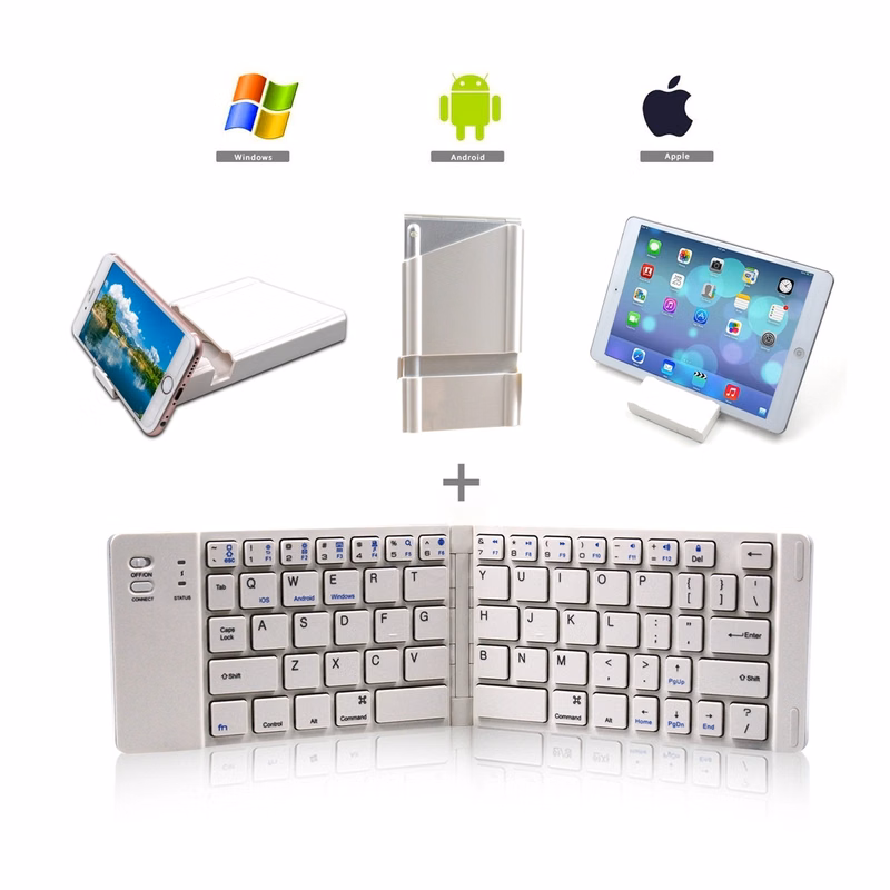 Wireless Folding Bluetooth Keyboard