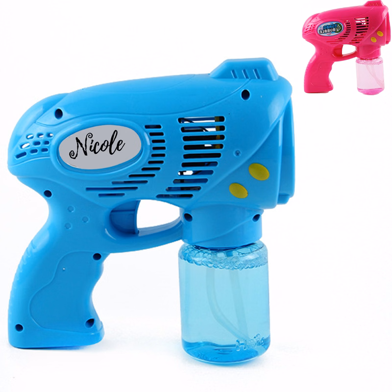 Kids Electric Cartoon Bubble Gun Toy for Outdoor Play
