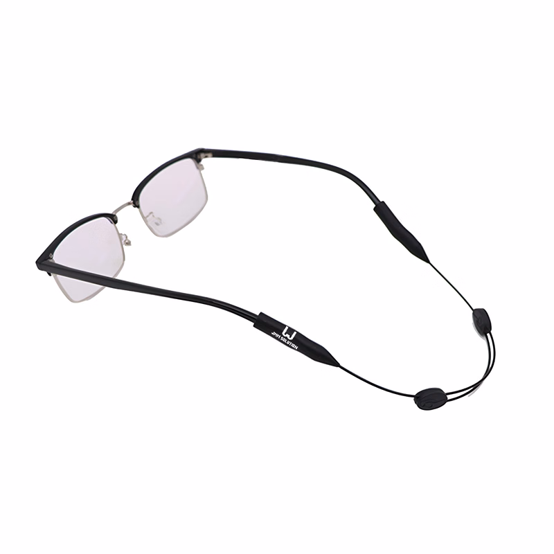 Adjustable eyeglass strap