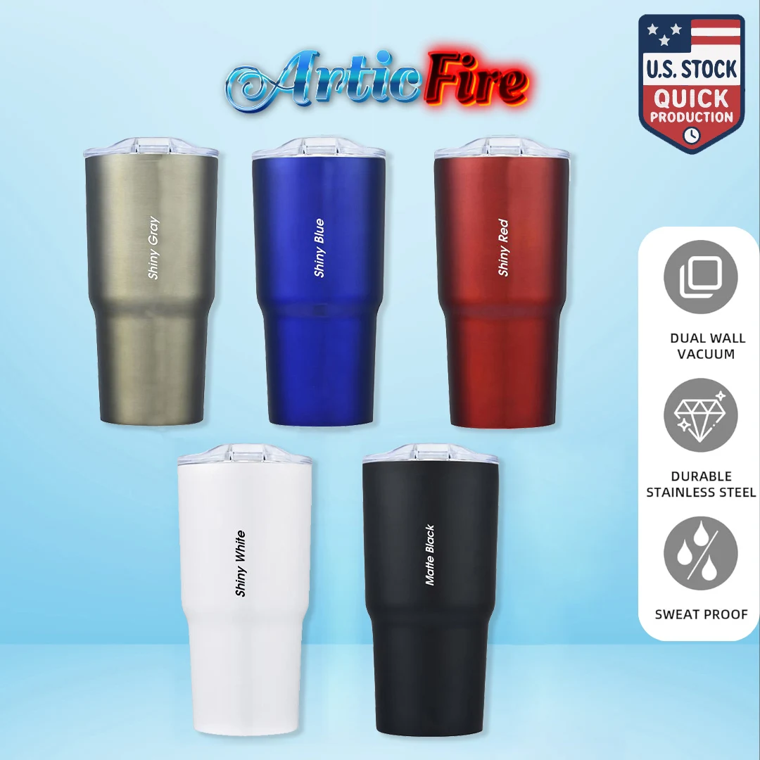 ArticFire Double Wall Stainless Steel Vacuum Tumbler 20oz 1