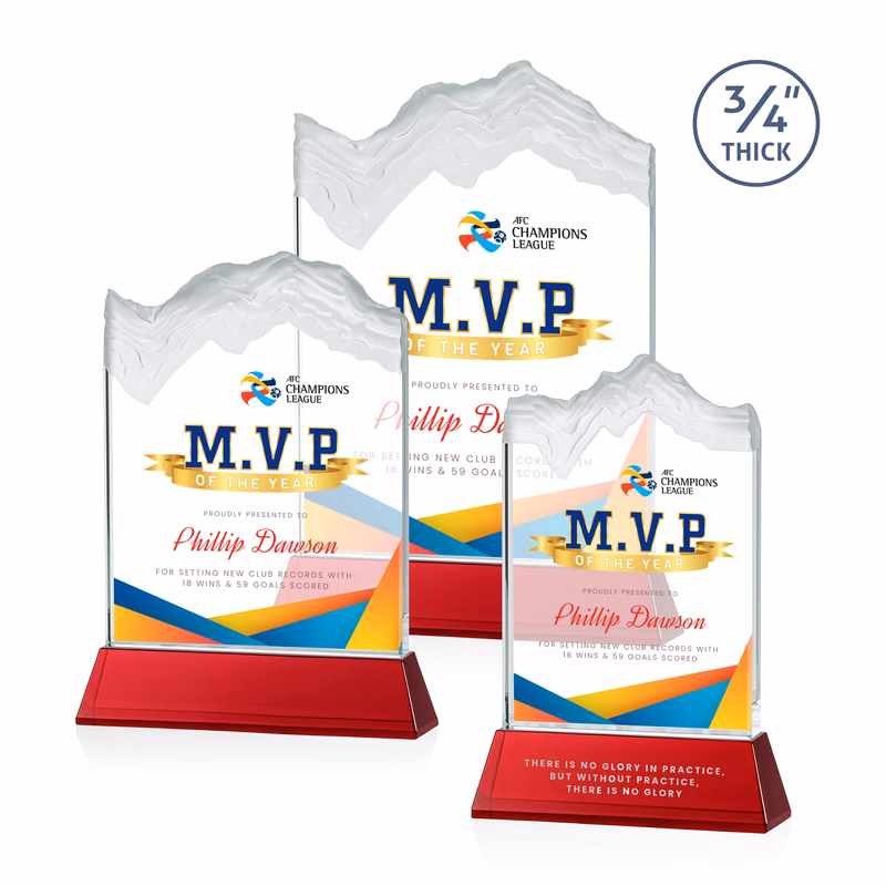 Kilimanjaro VividPrint™ Award on Newhaven - Red