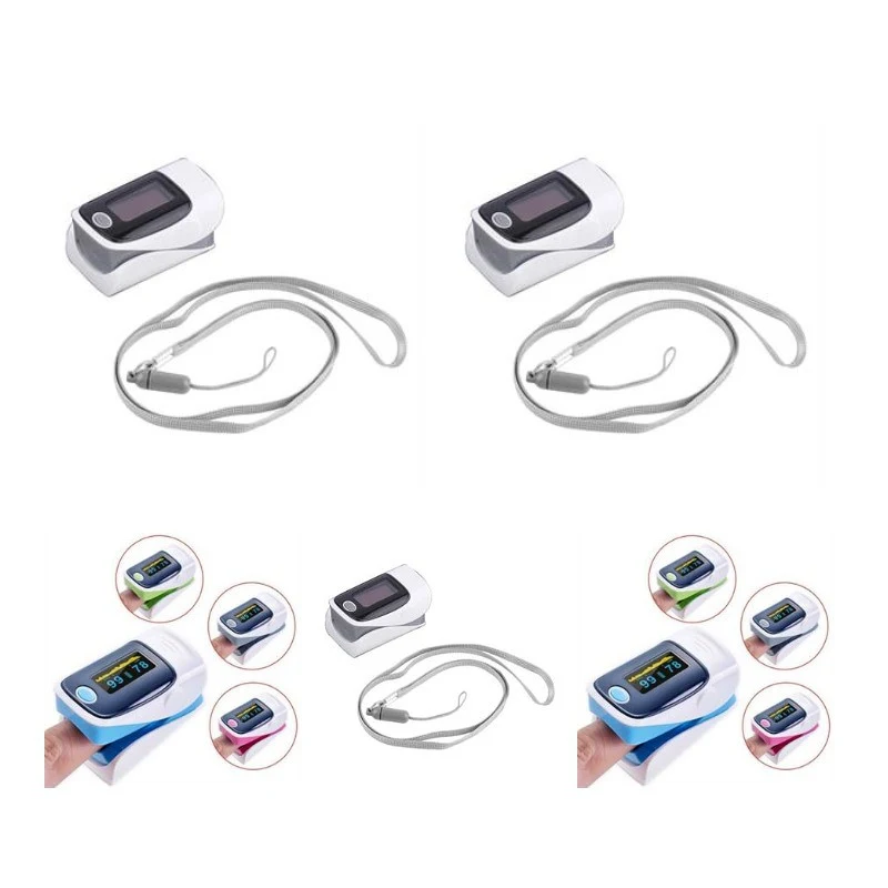 Portable Fingertip Pulse Oximeter With Sling 1