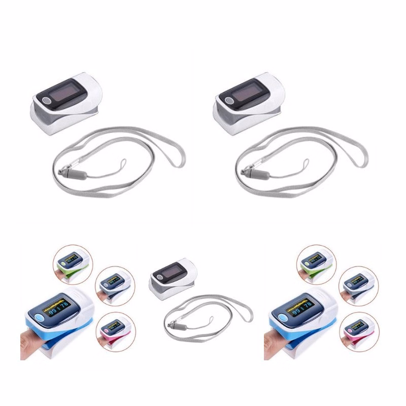 Portable Fingertip Pulse Oximeter With Sling