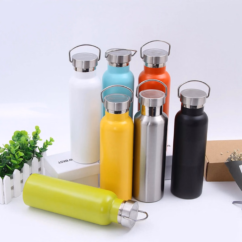 17 OZ Stainless Steel Hot Water Sport Bottle