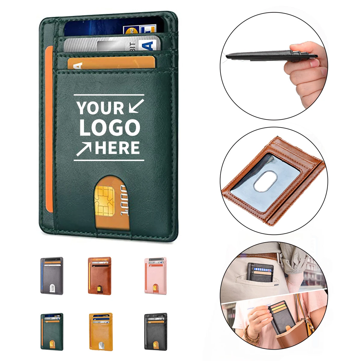 Slim RFID Blocking Wallets 1