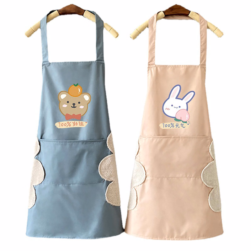 Oxford cloth hand apron