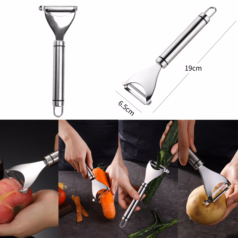 Y-Shaped Stainless Steel Peeler