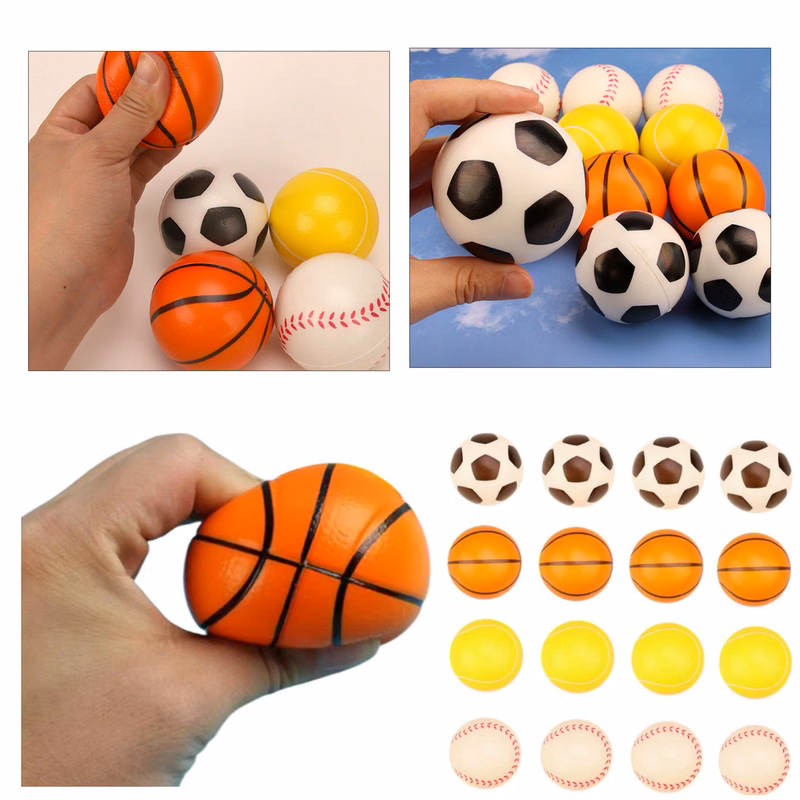 Soccer-Shaped Stress Ball