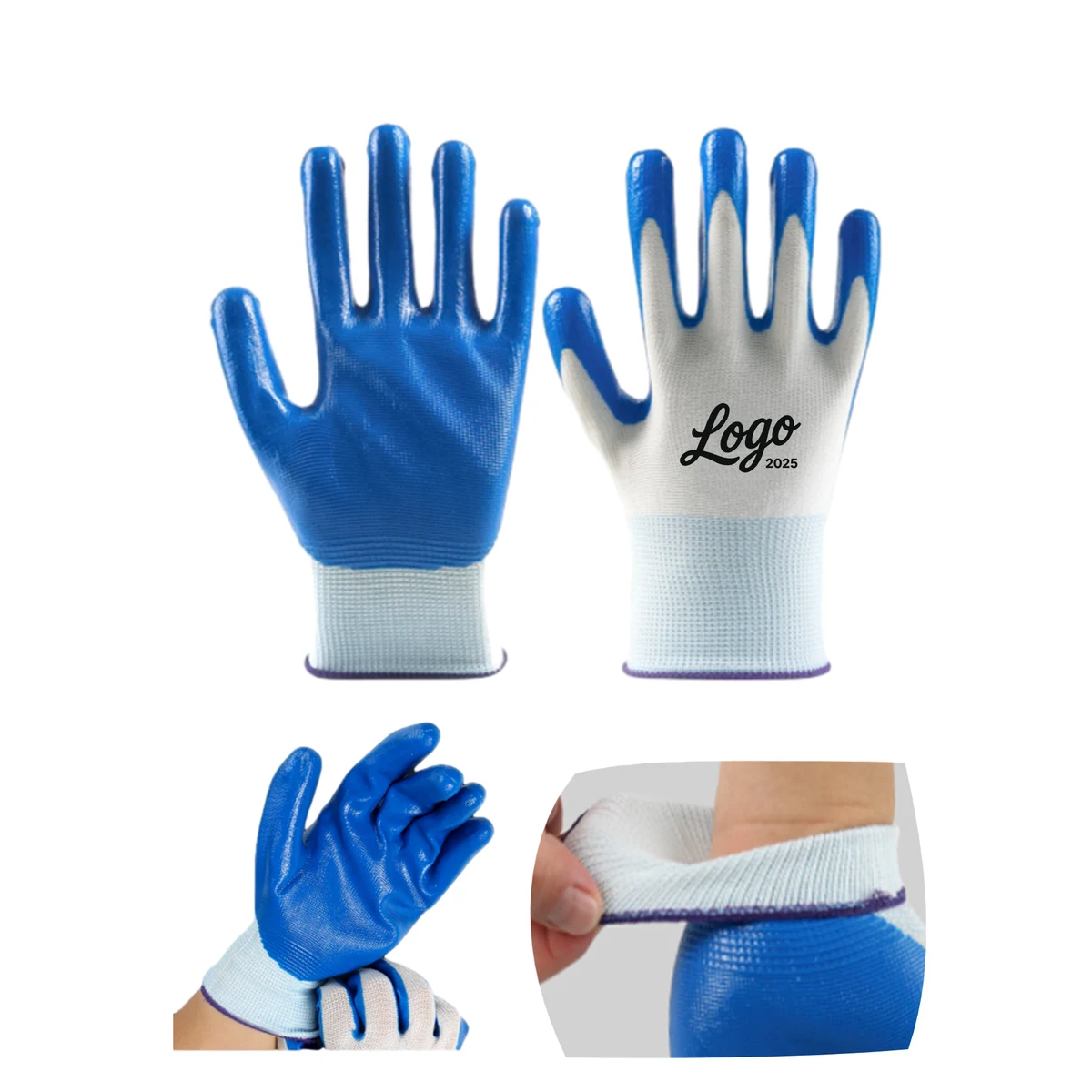 Anti-Slip And Abrasion-Resistant Industrial Gloves 1