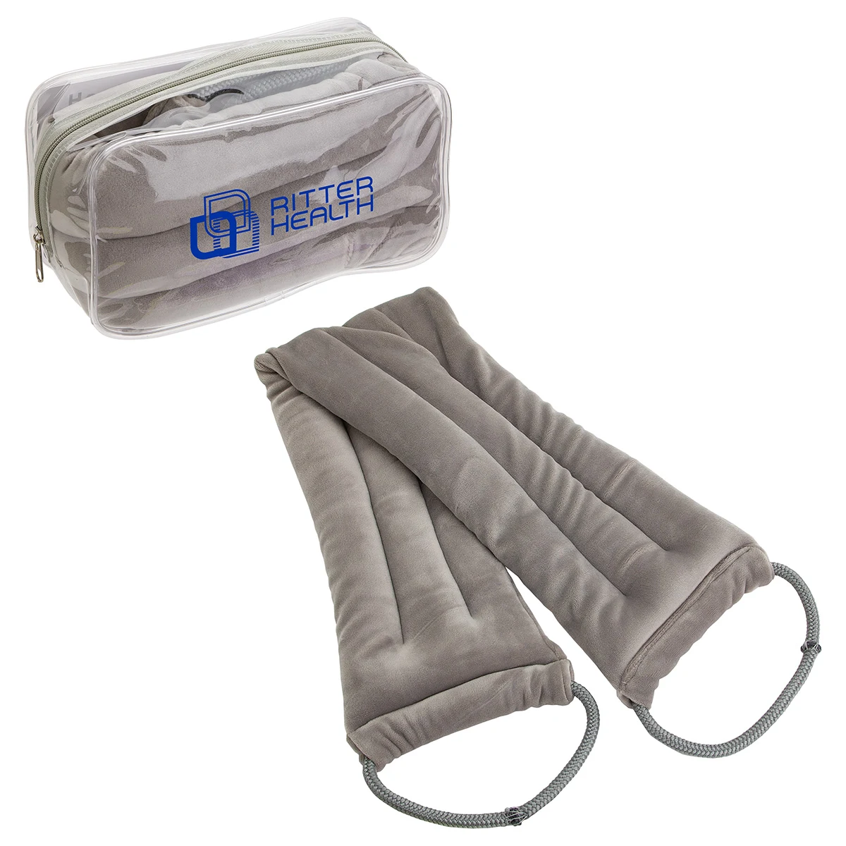 BeWell™ Flaxseed Heat Therapy Neck/Shoulder Pad with Hand Loops 1