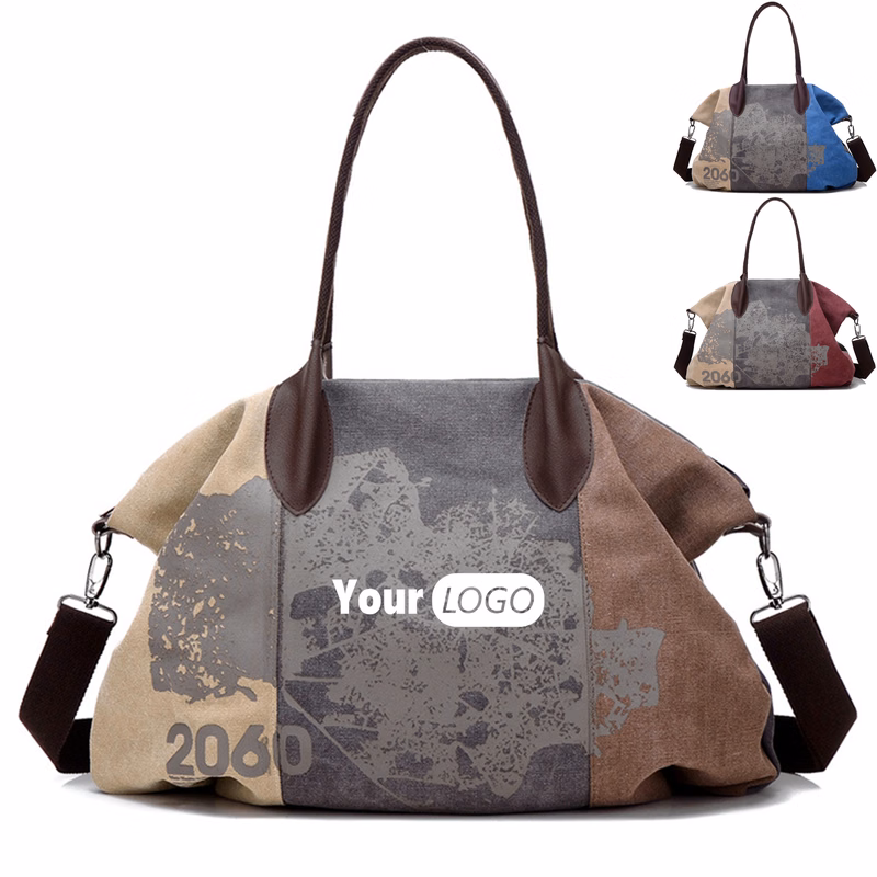 Canvas Daily Purse Shoulder Handbag Tote Shopper Bag Women
