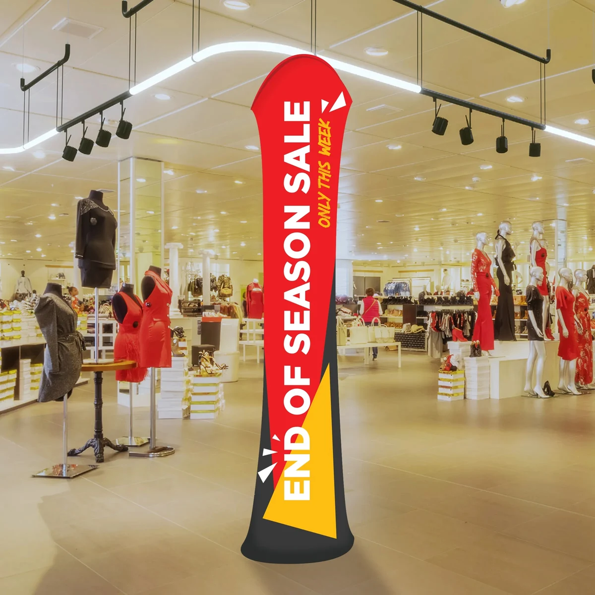 Column 3D Tension Fabric Display 1