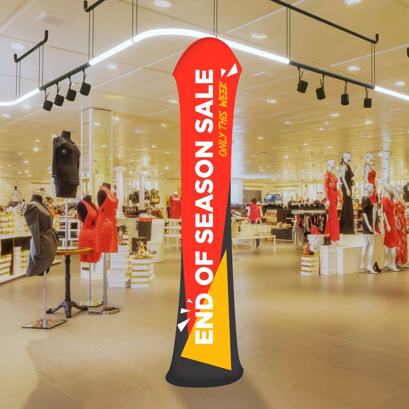 Column 3D Tension Fabric Display
