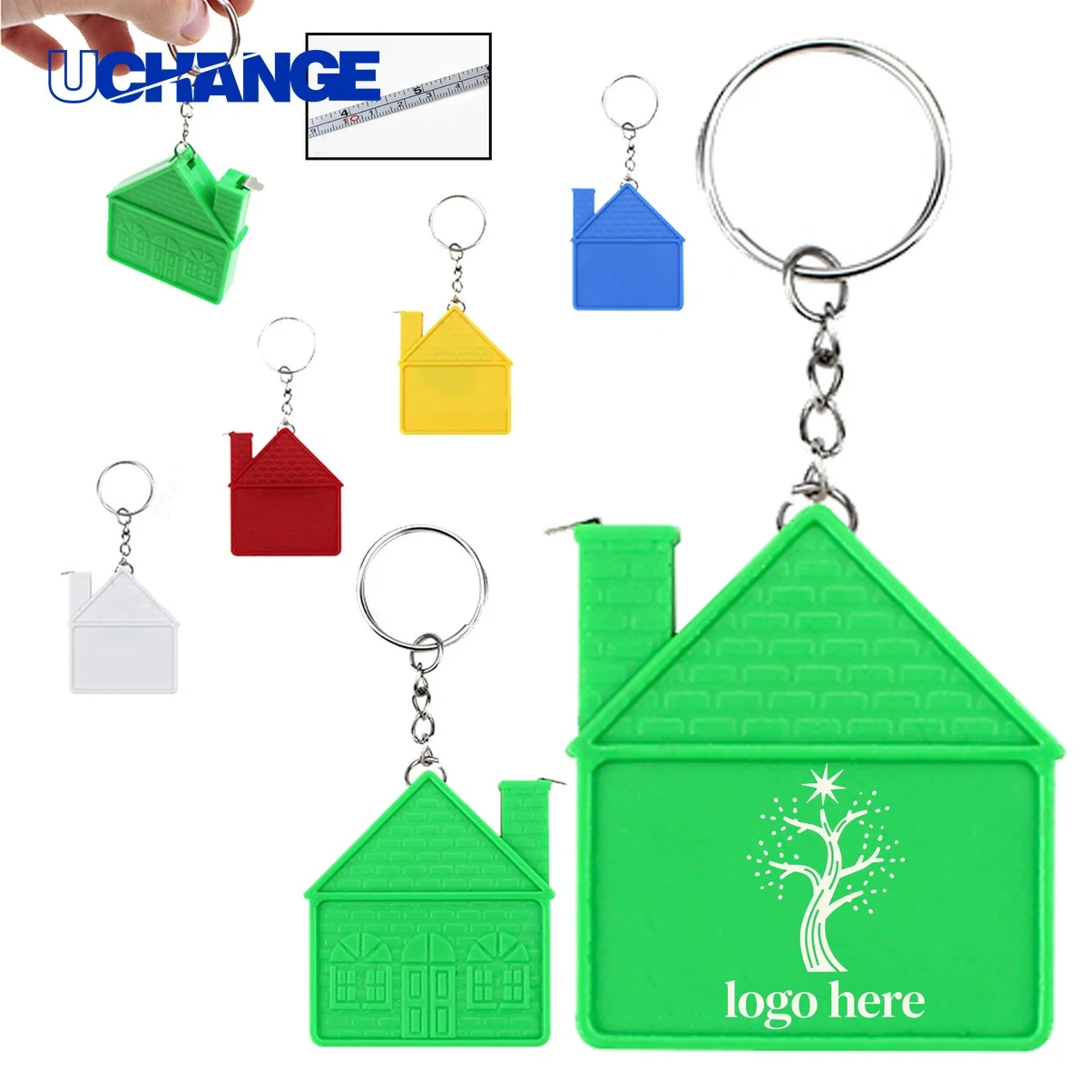 Retractable Tape Measure Keychain 1